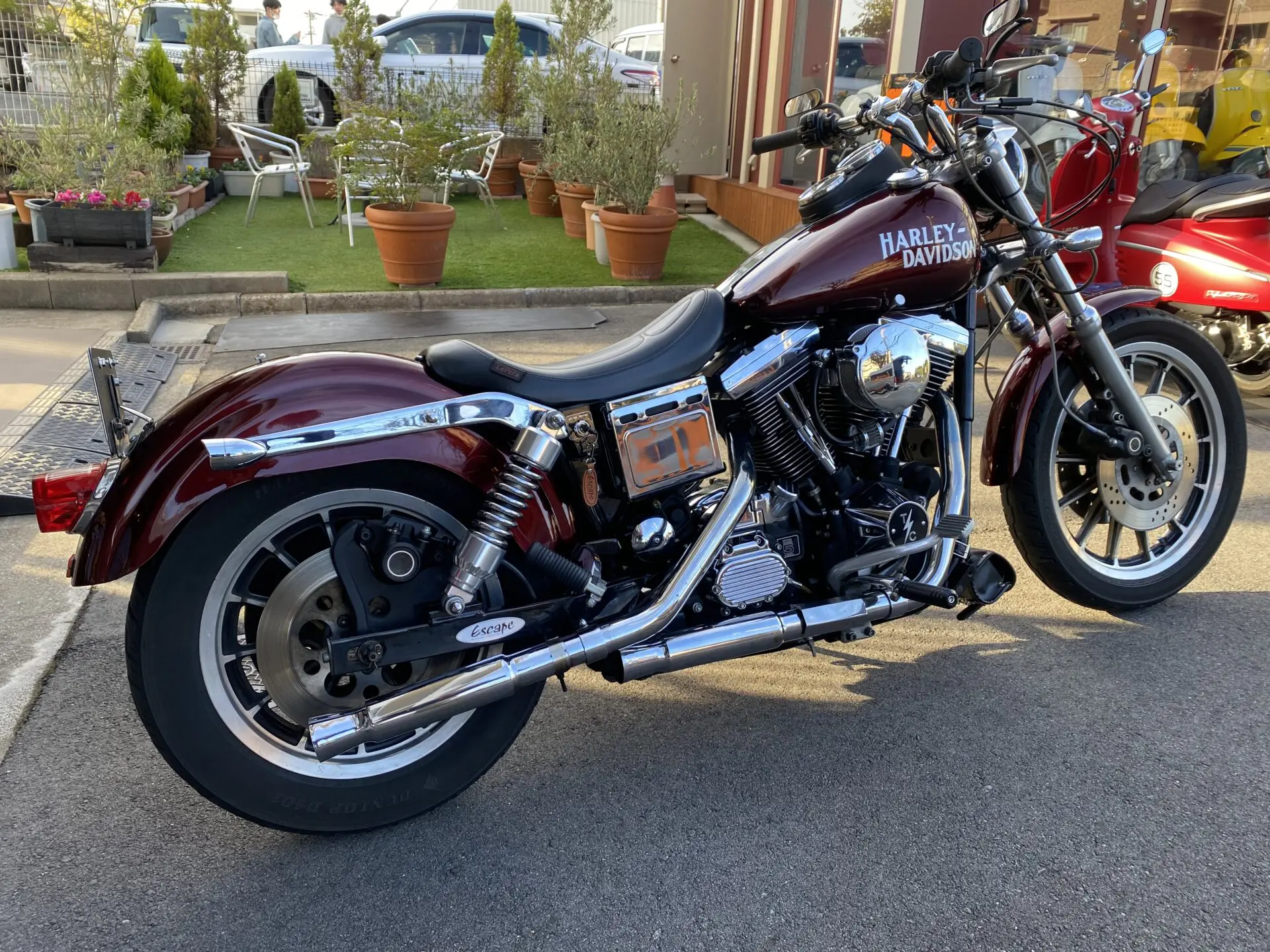 HD FXDLダイナローライダーEVO納車 – Escape Blog