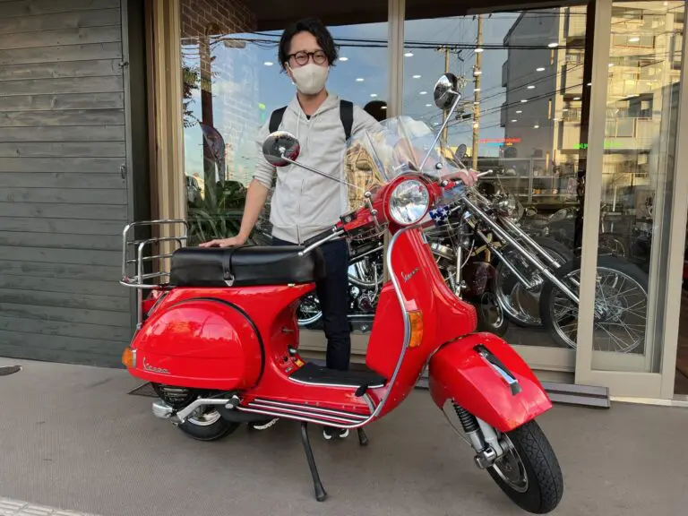 スタッフKEI】 VESPA PX125ユーロ3納車！ – Escape Blog
