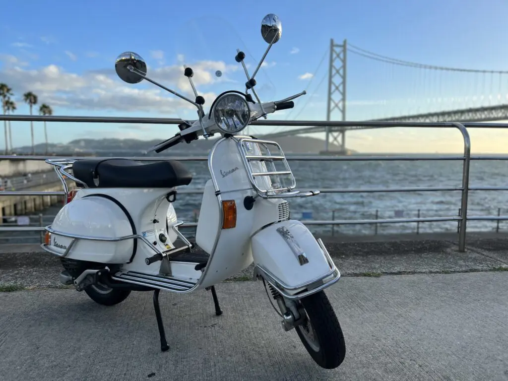 スタッフKEI】VESPA PX125Euro3納車！ – Escape Blog