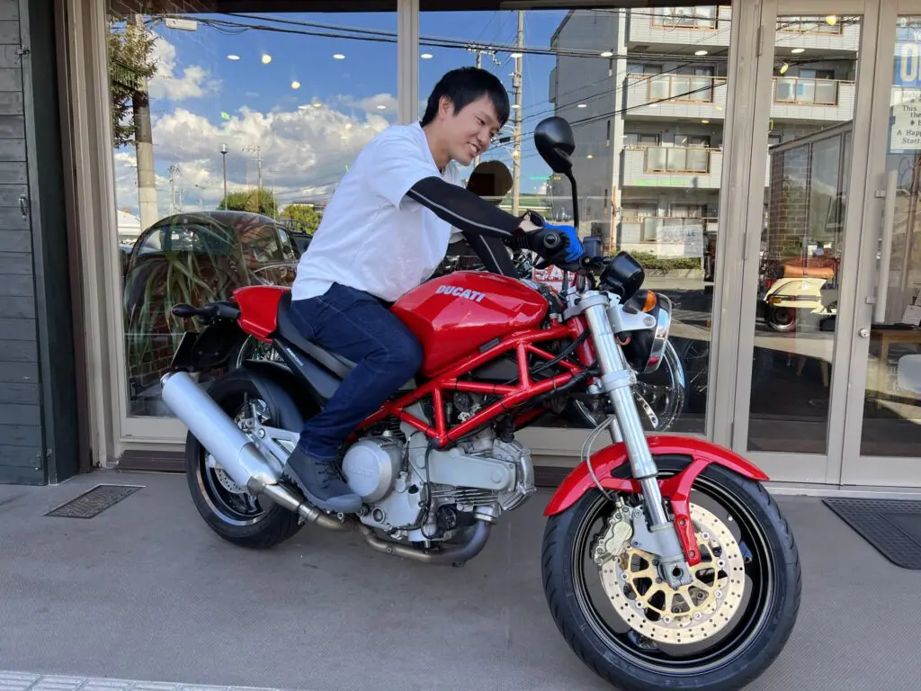 取り置き中、すみません。ドゥカティ-モンスター400、、値下げしました。整備済み、すぐ乗れます、車検とったばかり。。 IMG_3724-1024x768.jpeg.webp