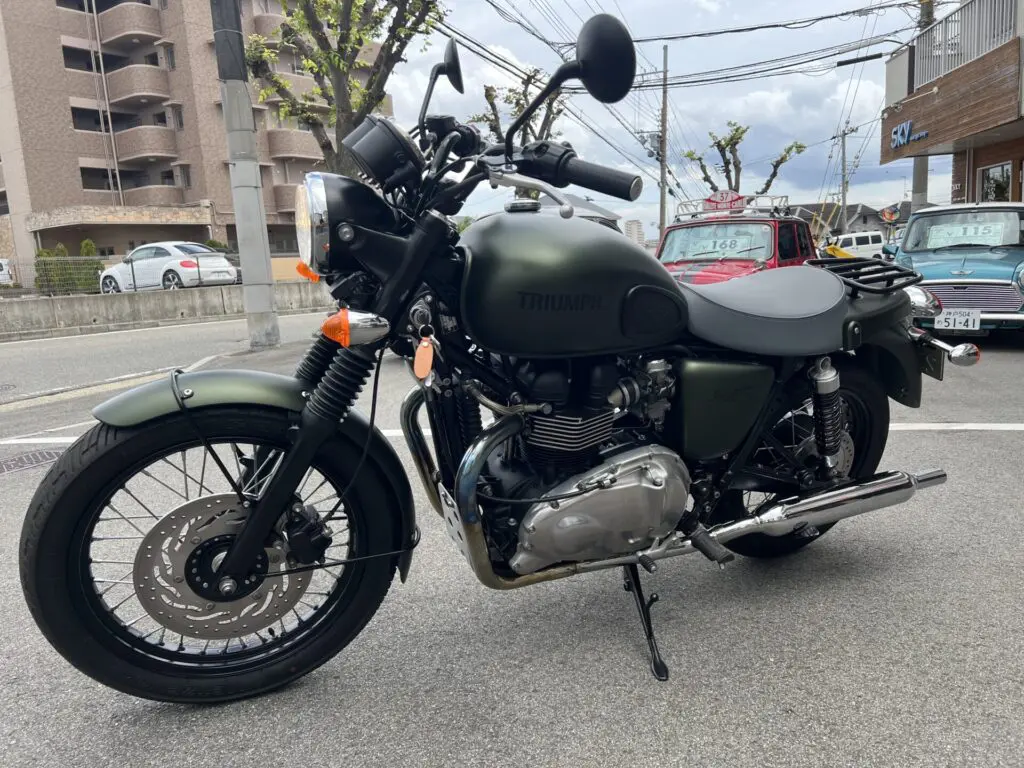 スタッフKEI】TRIUMPH ボンネビルT100スティーブマックイーンED納車