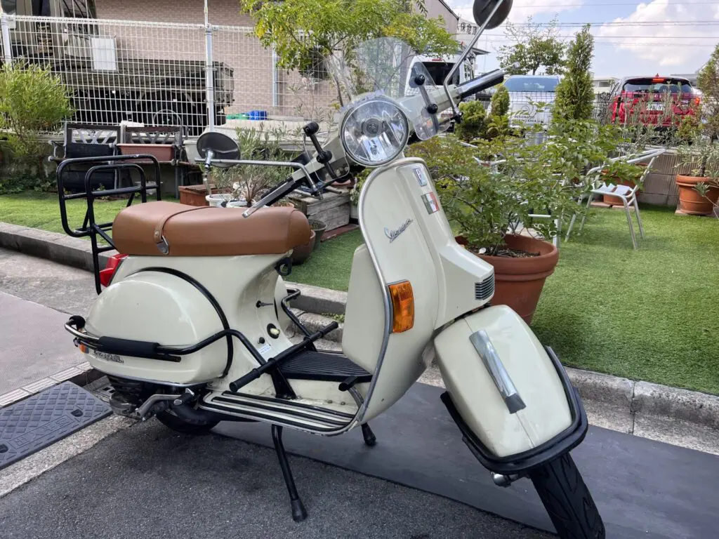 スタッフKEI】VESPA PX200FL2納車！ – Escape Blog