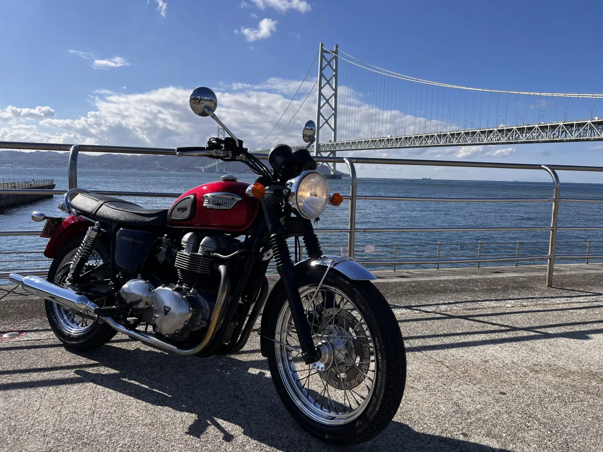 TRIUMPH ボンネビル790神奈川県へ向かいます！ – Escape Blog