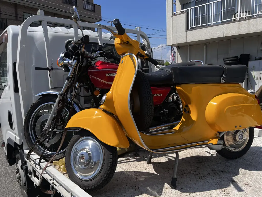 VESPA 50S東京都へ向かいます！ – Escape Blog