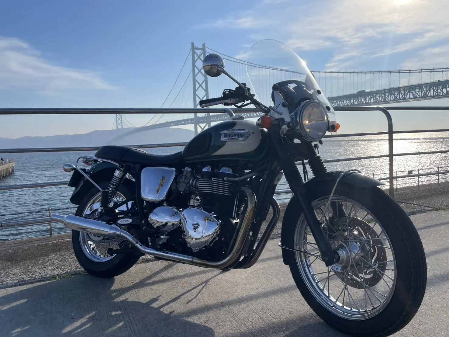 TRIUMPH ボンネビルT100愛知県へ向かいます！ – Escape Blog