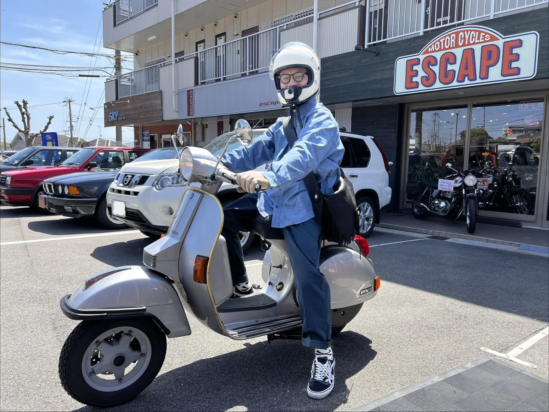 VESPA PX200FL1納車です！ – Escape Blog